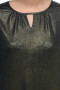 Блуза "Олси" 1810006/1V ОЛСИ (Черный блеск)