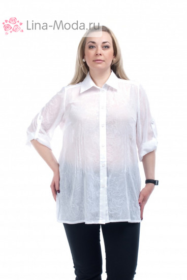 Блуза "Олси" 1510013.1 ОЛСИ (Белый)