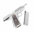 Страйкбольный пистолет (WE) COLT 1911 HEX CUT Gen.2 GBB (Silver)