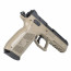 Страйкбольный пистолет (KJW) CZ P-09 Duty (ASG Licensed) - TAN